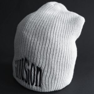 Zimowa czapka Illusion (szaro-czarna)